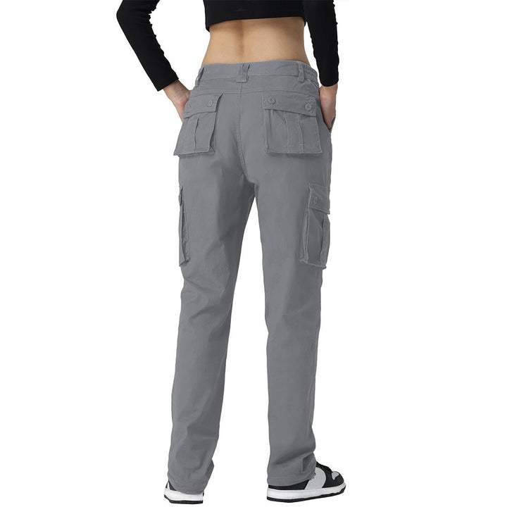 Women's 6 Multiple Pockets Cargo Pants - Women's Pants