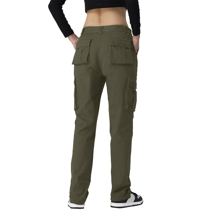 Women's 6 Multiple Pockets Cargo Pants - Women's Pants