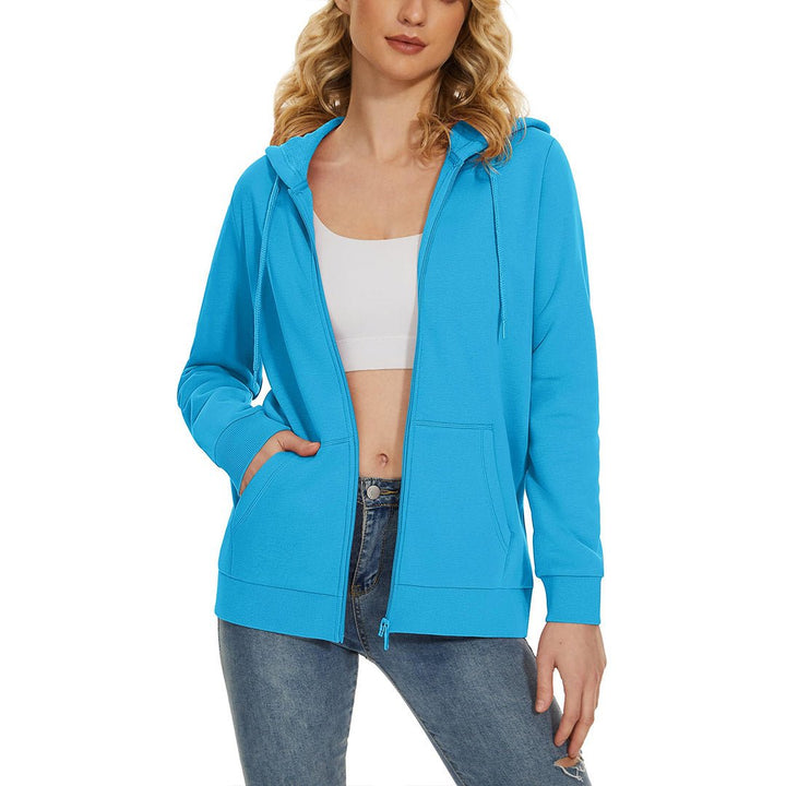 Women's Casual Lightweight Fleece Hoodies Sportswear Jacket - Women's Jackets