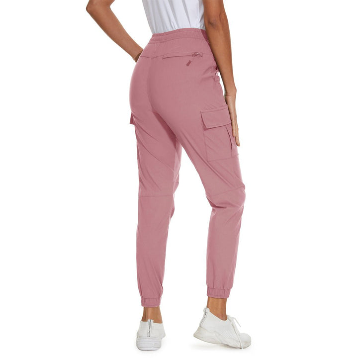 TACVASEN Women Trousers Work Cargo Pants with Pockets Casual