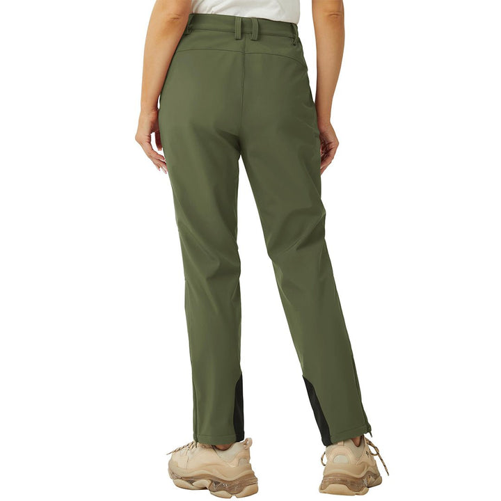 Women's Hiking Water Resistant Fleece Lined Insulated Pants - Women's Pants