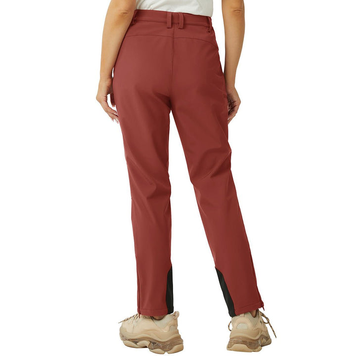 Women's Hiking Water Resistant Fleece Lined Insulated Pants - Women's Pants