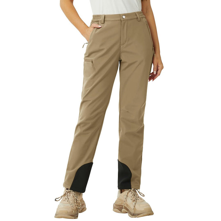 Women's Hiking Water Resistant Fleece Lined Insulated Pants - Women's Pants