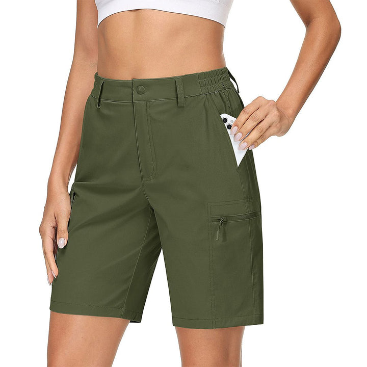 Women's Hiking Workout Quick Dry Cargo Shorts Multi Pockets - Women's Shorts