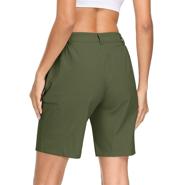 Women's Hiking Workout Quick Dry Cargo Shorts Multi Pockets - Women's Shorts