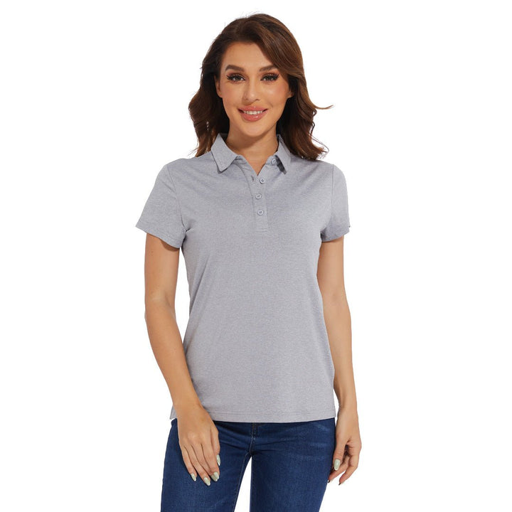 Women's Polo Shirts Quick Dry Golf Sports Fitness - TACVASEN