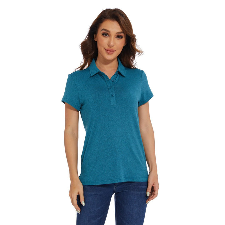 Women's Polo Shirts Quick Dry Golf Sports Fitness - TACVASEN