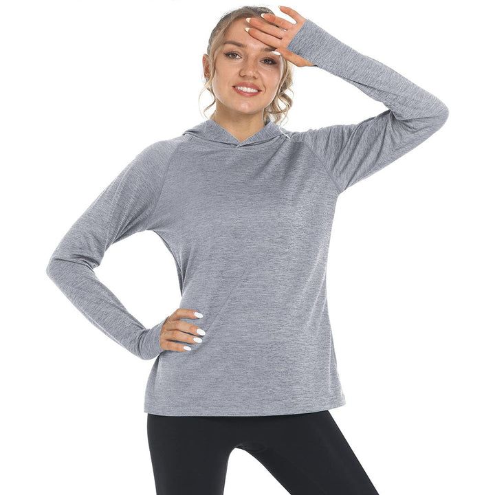 Women's Quick Dry UPF 50+ Hoodie Long Sleeve Shirts - Women's Shirts