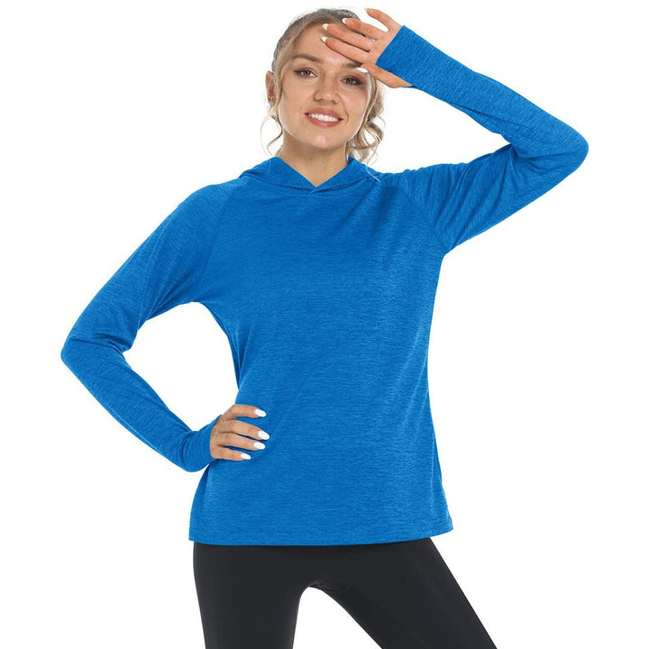 Women's Quick Dry UPF 50+ Hoodie Long Sleeve Shirts - Women's Shirts