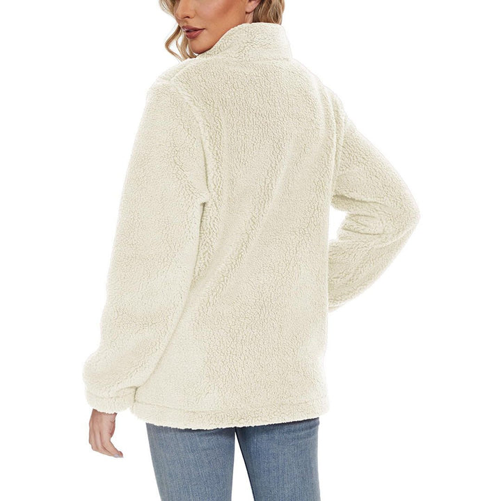 Women's Sherpa Fleece Full Zip Fuzzy Jackets - Women's Jackets