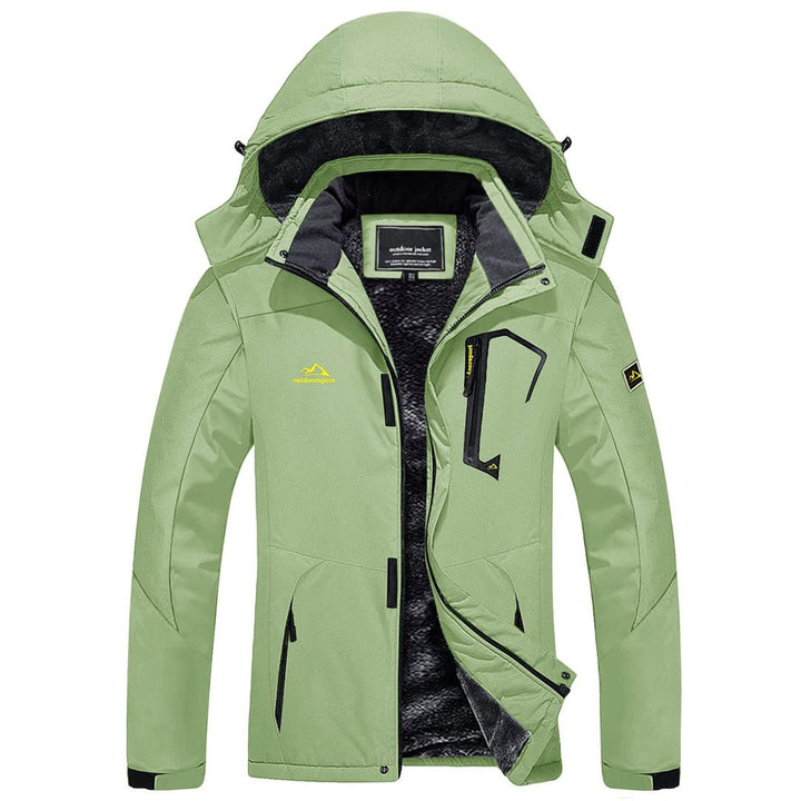 Women's Ski Jacket Windproof Hooded Fleece Outdoor - Fall Winter 2022