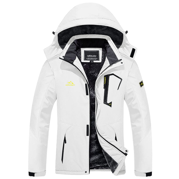 Women's Ski Jacket Windproof Hooded Fleece Outdoor - Fall Winter 2022