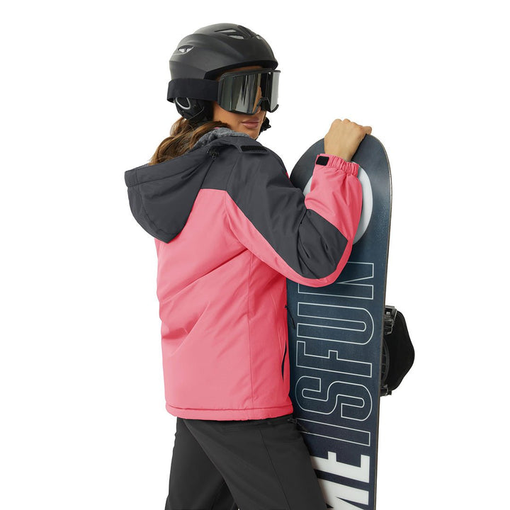 Women's Ski Jacket Windproof Hooded Fleece Outdoor - Women's Jackets