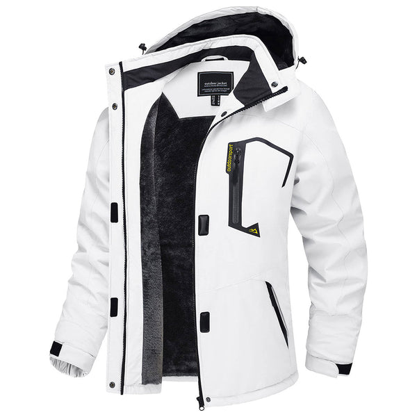 Women's Ski Jacket Windproof Hooded Fleece Outdoor - Women's Jackets