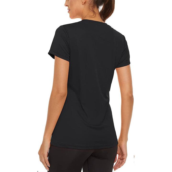 Women's Sun Protection Quick Dry Outdoor Yoga Running T-shirts - Women's Shirts