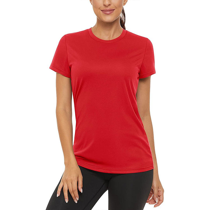 Women's Sun Protection Quick Dry Outdoor Yoga Running T-shirts - Women's Shirts