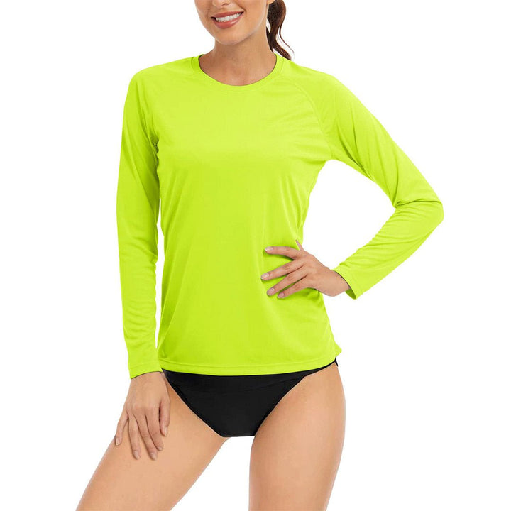 Women's Sun Protection Shirt Long Sleeve Sweatshirts, Mint Green / S