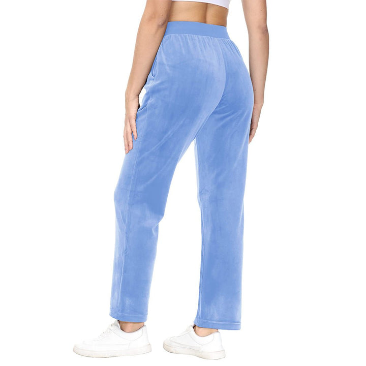 Women's Velvet Casual Jogger Sweatpants - Women's Pants