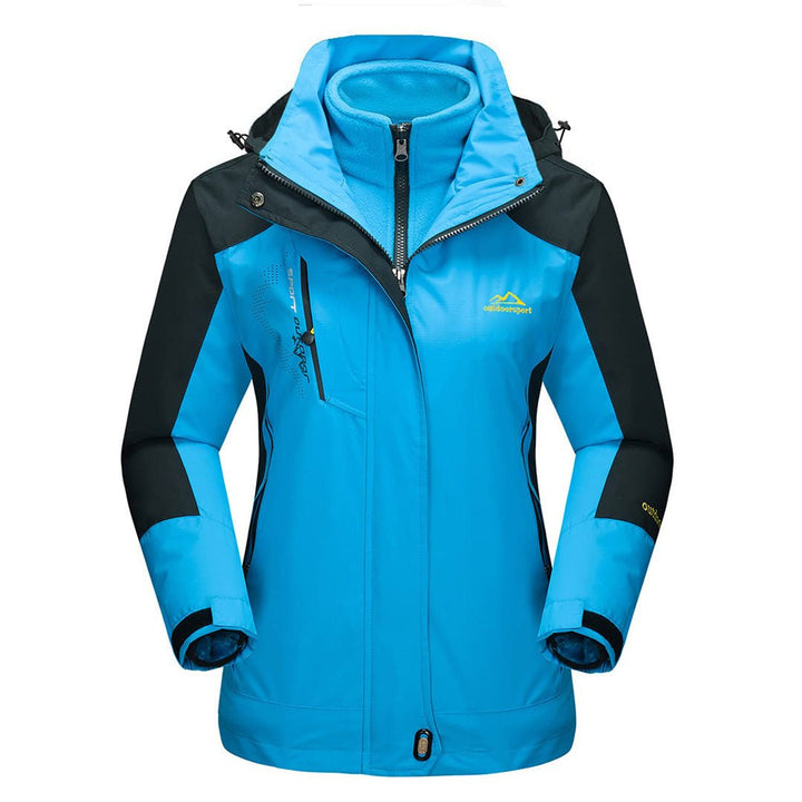 Women's Winter Coats 3-IN-1 Water Resistant Windproof Fleece Ski Jacket - Fall Winter 2022