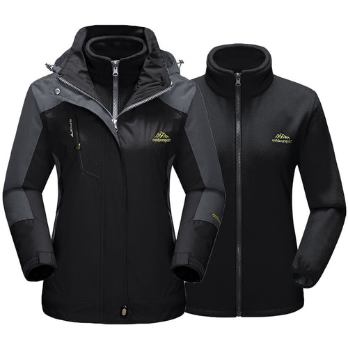 Buy TACVASEN Men's Winter Jacket with Hood Water Repellent Windproof  Thicken Parka Snow Ski Coat, Navy, Small at